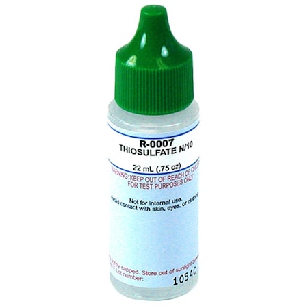Taylor Technologies R-0007-A-24 0.75 Oz. Standard Thiosulfate Reagent No. 7 TA60065